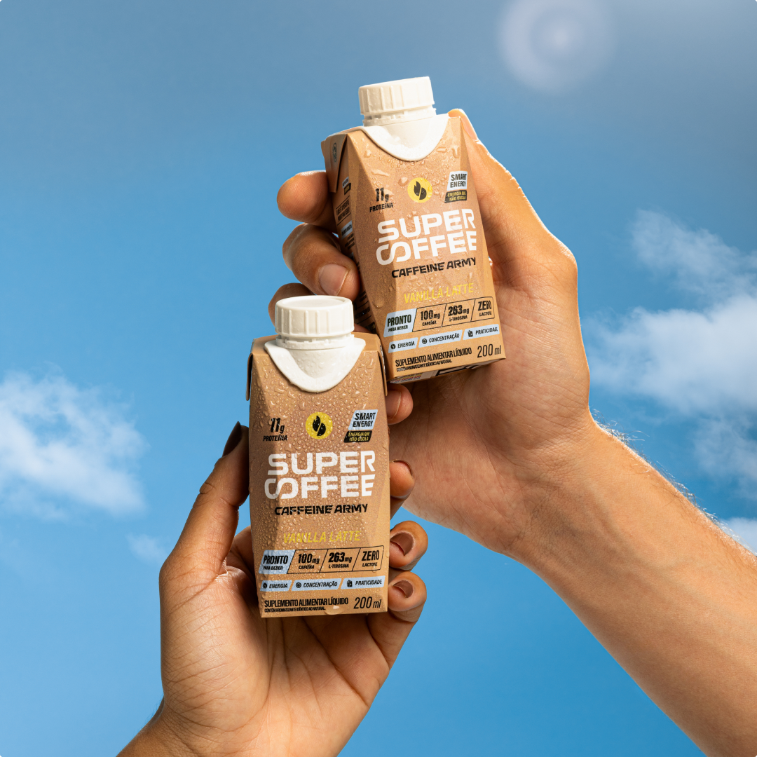 SuperCoffee Vanilla Latte Pronto Para Beber