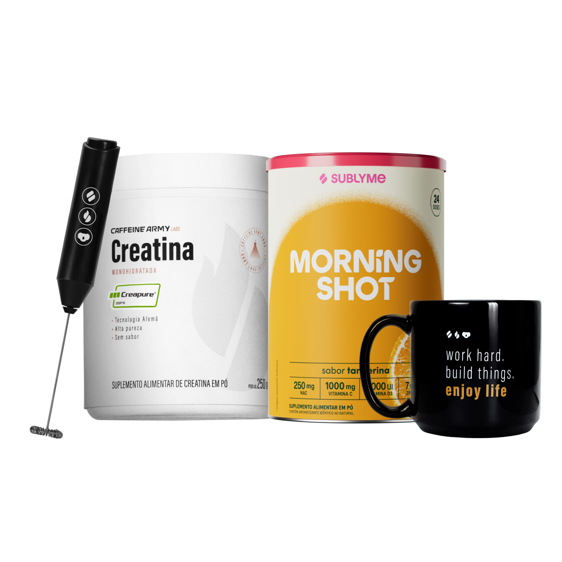 Creatina e Morning Shot