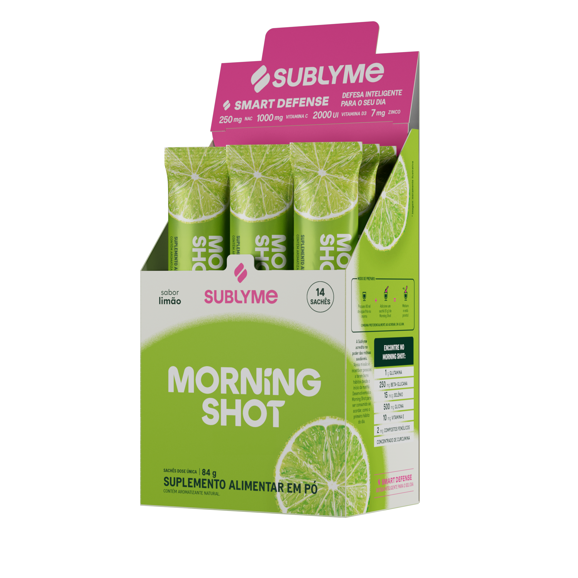 Morning Shot Limão Travel Size