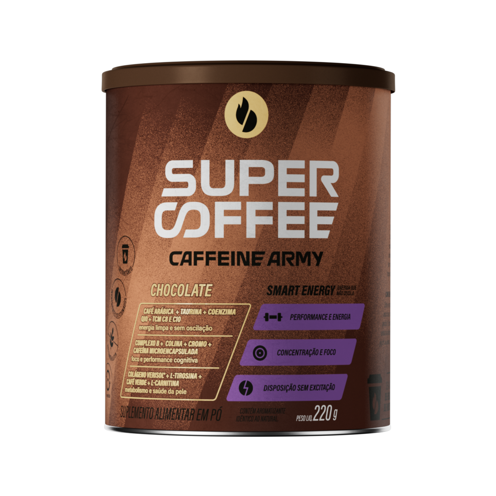 SuperCoffee Chocolate 220g
