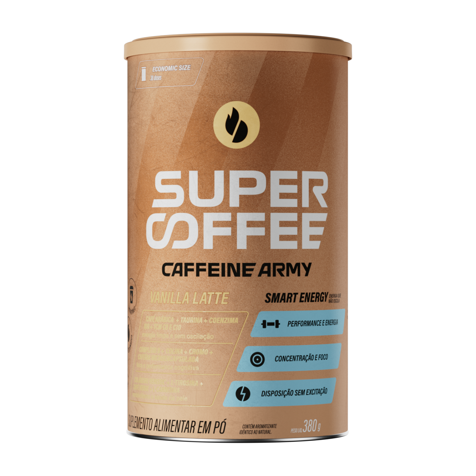 SuperCoffee Vanilla Latte 380g