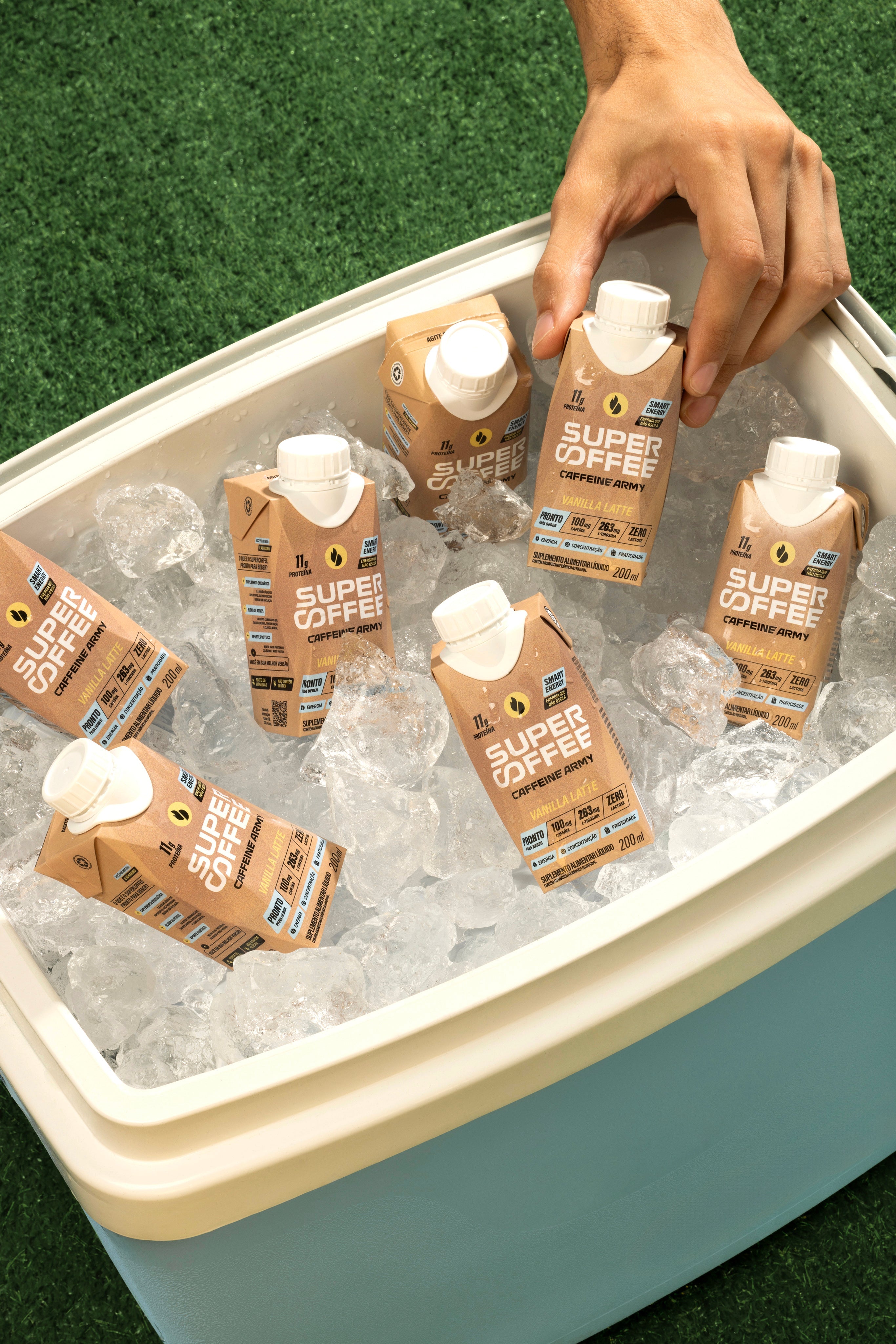 SuperCoffee Vanilla Latte Pronto Para Beber