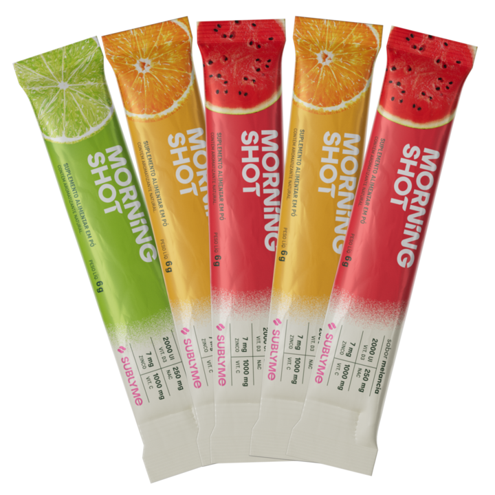 5 Sachês Morning Shot (Brinde)