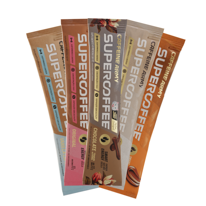 5 Sachês SuperCoffee (Brinde)